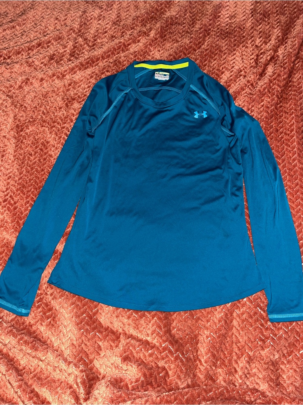 Under Armour Women’s Long-Sleeve Performance Top — Teal